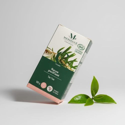 Savon Purifiant Certifié Bio Au Tea Tree