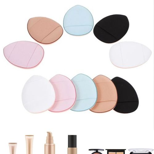 Éponges À Poudre , Lot De 12 Mini Houppettes Réutilisable (couleurs Aléatoires)