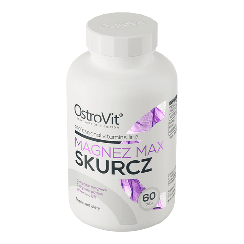 Magnesium Max Skurcz 60 Tabs | Magnésium, Potassium & Vitamine B6