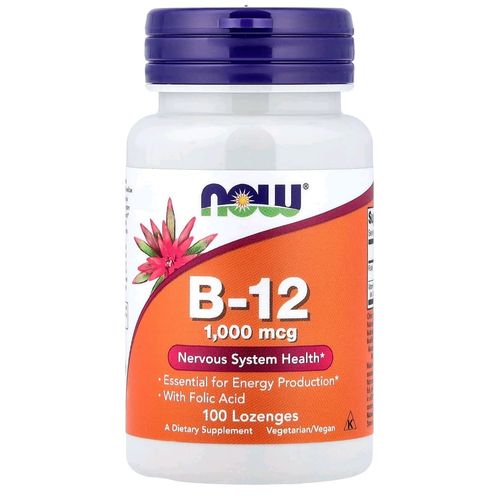 Vitamine B12 1000 Mcg – Énergie & Vitalité – 100 Pastilles