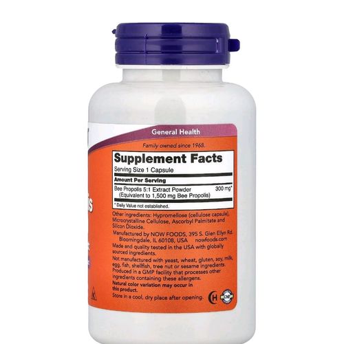 Propolis 300 Mg (1500 Mg Équivalent) – Défenses Naturelles – 100 Capsules