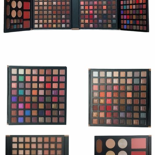 Palette De Maquillage Complète. 3d Hautement Pigmentées .213 Couleurs Visage Et Yeux.