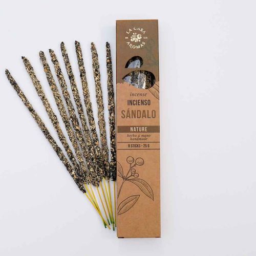 Encens Naturel Au Bois De Santal - 20 Sticks