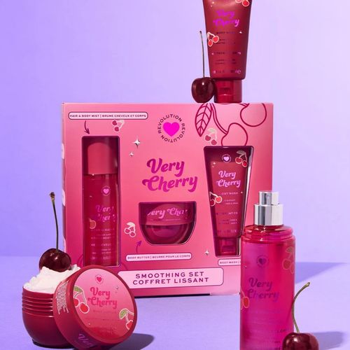 Revolution Very Cherry Bath & Body Gift Set