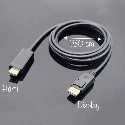Convertisseur Displayport (dp) Vers Hdmi 4k – Audio & Vidéo Hd
