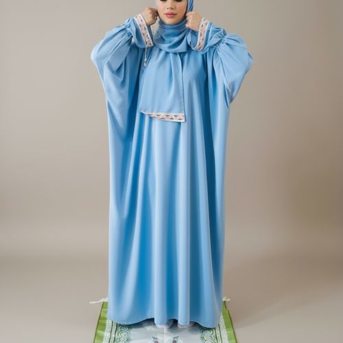 Abaya De Prière - Bleu