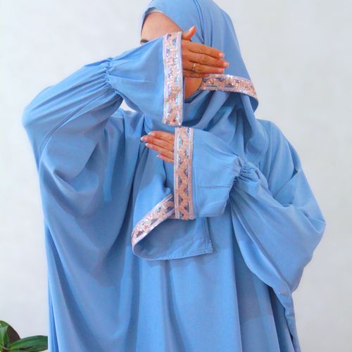 Abaya De Prière - Bleu