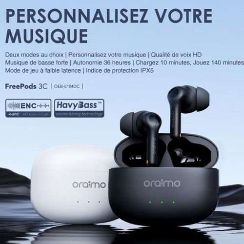 Ecouteur Bluetooth Freepods 3c
