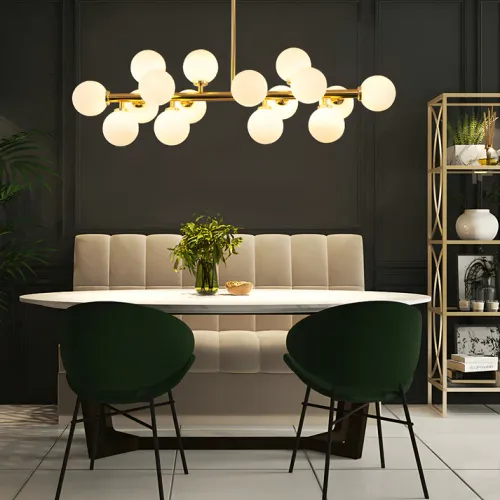 Suspension Kai – Design Doré