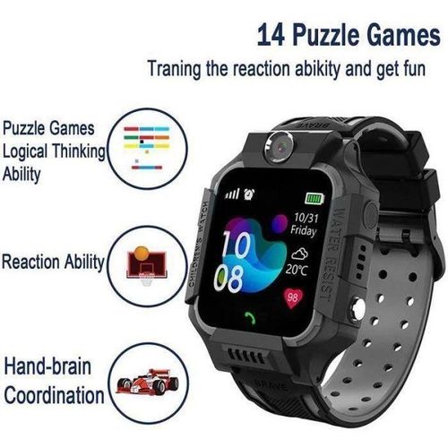 Montre Intelligente Pour Enfant – Noir