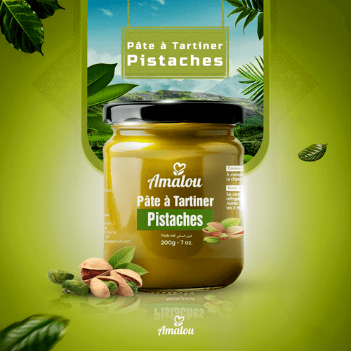 Pâte À Tartiner Aux Pistaches – 100 % Naturelle