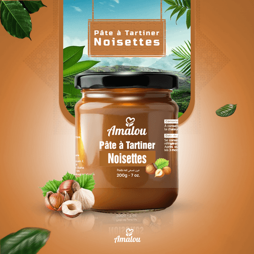 Pâte À Tartiner Aux Noisettes – 100 % Naturelle