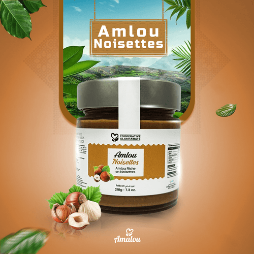 Amlou Aux Noisettes – 100 % Naturel