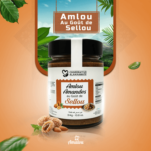 Amlou Aux Amandes Au Goût De Sellou – 100 % Naturel