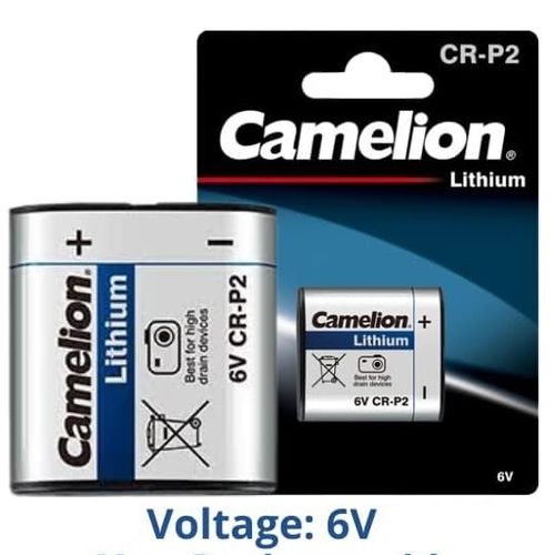 Batterie Pile Industrie Au Lithium Cr-p2 6v