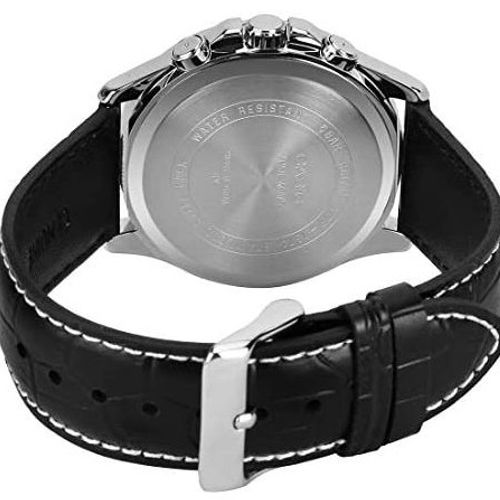 Montre Homme 6 Aiguilles - bracelet Cuir 