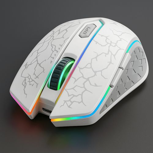 Game mouse 6 buttons pour pc - couleur aléatoire