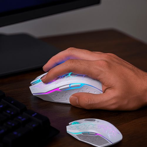 Game mouse 6 buttons pour pc - couleur aléatoire