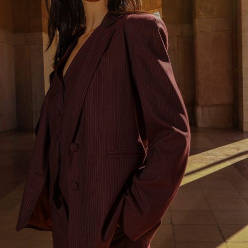 Veste Vitoria Burgundy