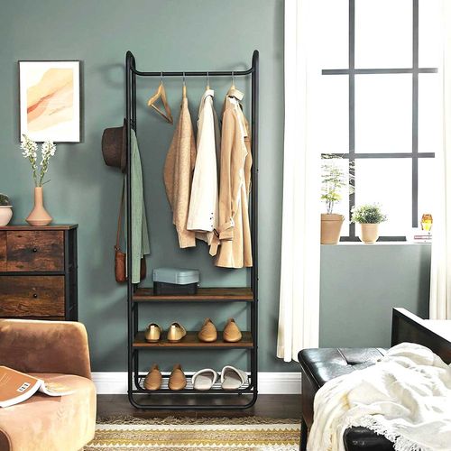 Porte-manteau Avec Banc De Chaussure Pour Chambre