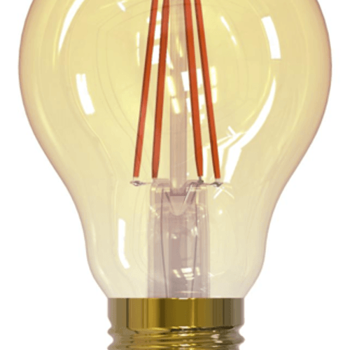 Pack de 10 Ampoule LED A60 4-40w E27 -F-LIC 320LM Amber 2200K