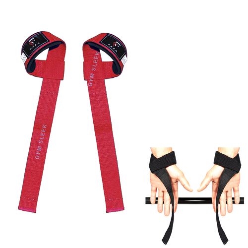 Bandes De Poignets Straps Musculation Premium Avec Velcro Ajustable