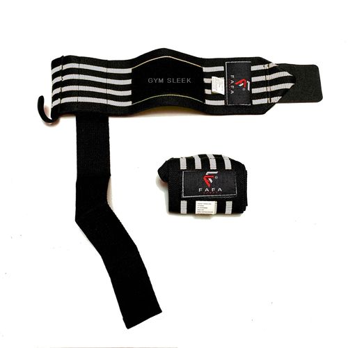Bandes Protège Poignets Avec Strap Pour Musculation Unisexe Paire Gauche Droite