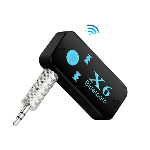Récepteur Bluetooth Bt-x6 5.0 + Dvr - Audio Stéréo Aux 3.5mm Voiture