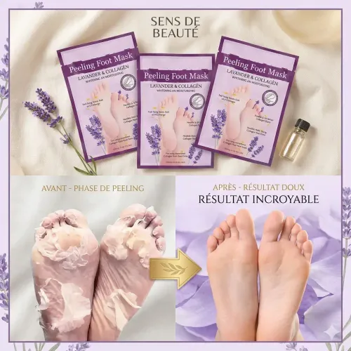 Masque Peeling À La Lavande & Collagène