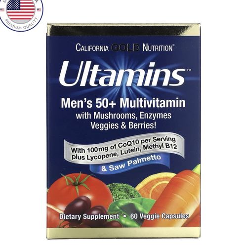 Complexe Vitalité Hommes 50+ • Coq10 & Superaliments