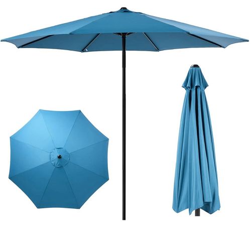 Grand Parasol De Jardin Et Plage Et Café (excellon Qualité) Sans Manivelle