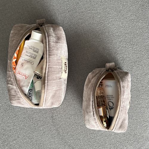 Pack Trousse Medium & Small [marron Cacao]