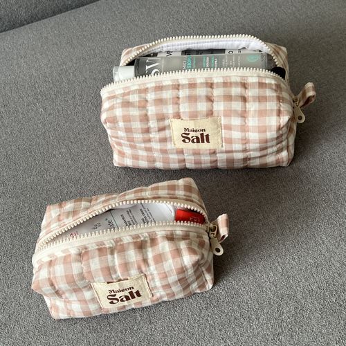 Pack Trousse Medium & Small [vichy Rose Pastel]