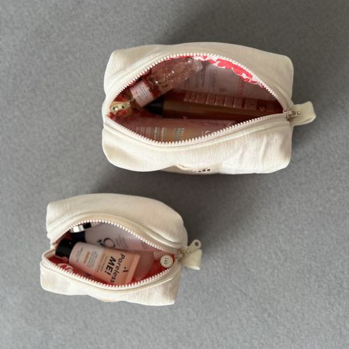 Pack Trousse Medium & Small [blanc Crème]