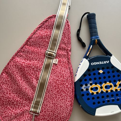 Sac De Raquette Padel (rose Framboise)