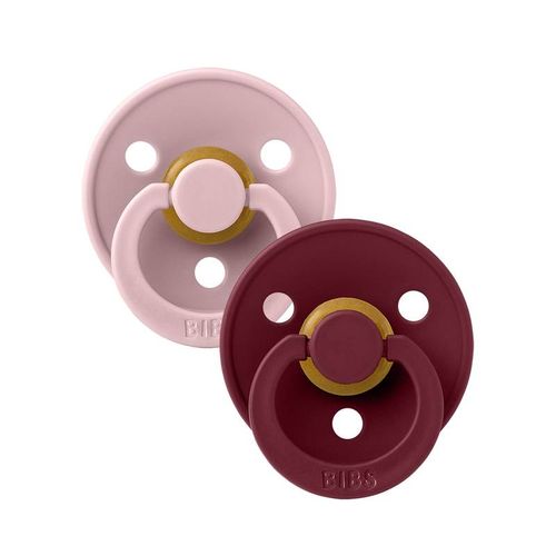 Set De 2 Sucettes Pink Plum / Elder Berry 0-6 Mois