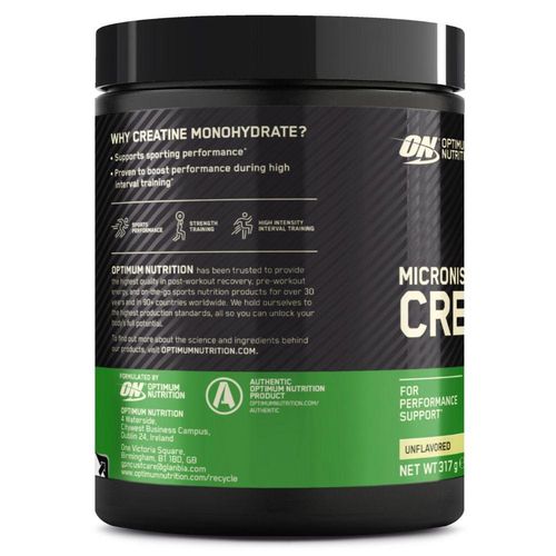 Micronised Creatine Powder 317 G Unflavoured 