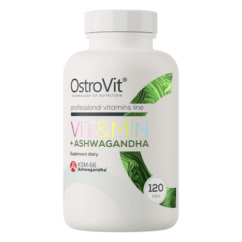 Vit&min + Ashwagandha 120 Tablets | Multivitamines & Minéraux