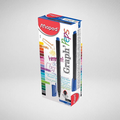 Stylos Feutres Pointe Fine 0,4 Mm 