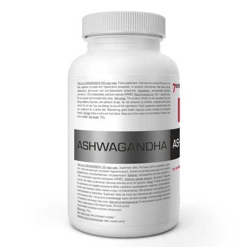 Ashwagandha 666 Mg 100 Caps | Anti-stress & Sommeil | Équilibre Mental & Récupération