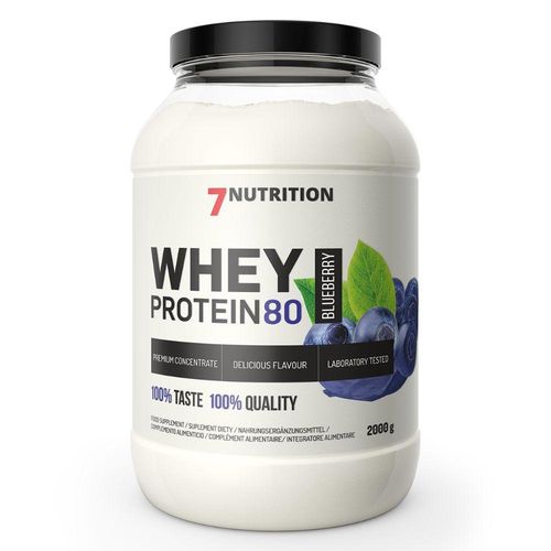 Whey Protein 80 2000 G Blueberry | Protéine Lactosérum 80 % | Riche En Bcaa