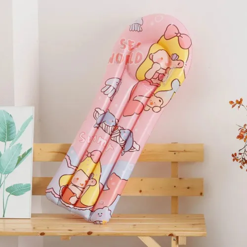 Matelas Gonflable Flottant Pour Enfant Garçon Et Fille Rose