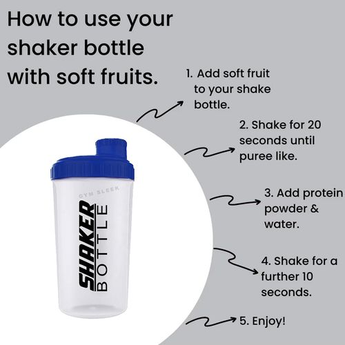 Shaker Sans Bpa 700 Ml Avec Filtre – Shaker Protéine Antifuite Pour Whey, Bcaa Et Compléments Alimentaires