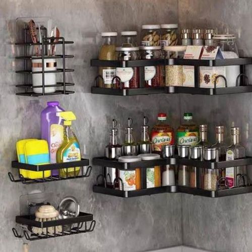 Étagères Murales De Cuisine En Métal