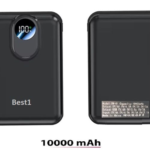Best Power Bank 10000mah Bw-01 22,5 W Charge Rapide