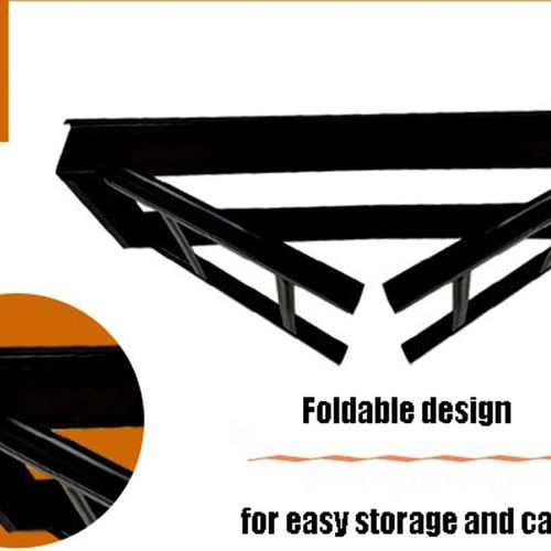 Barbecue Charbon De Table En Acier Bbq Grill Pliable Portable Pour Camping Et Pique-nique