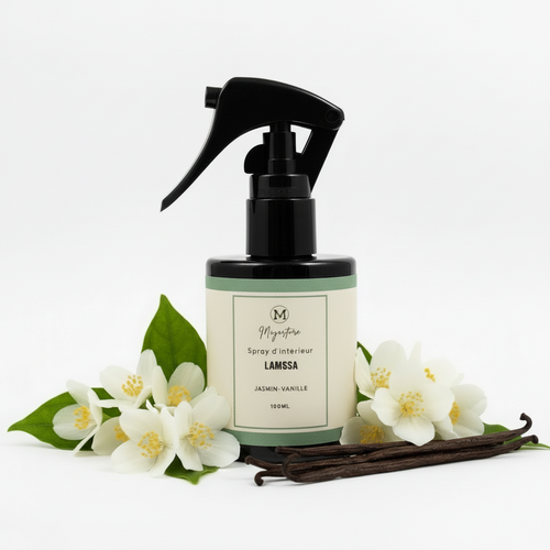 Spray Jasmin Vanille – Linge & Intérieur