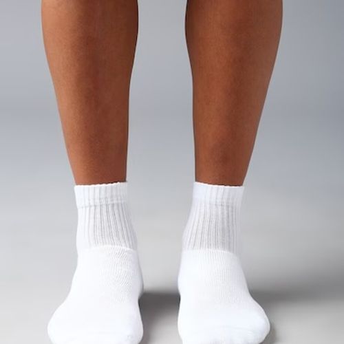 3 Paire Chaussettes De Sport Mi-hautes En Coton Premium – Confort Respirant & Maintien Optimal 
