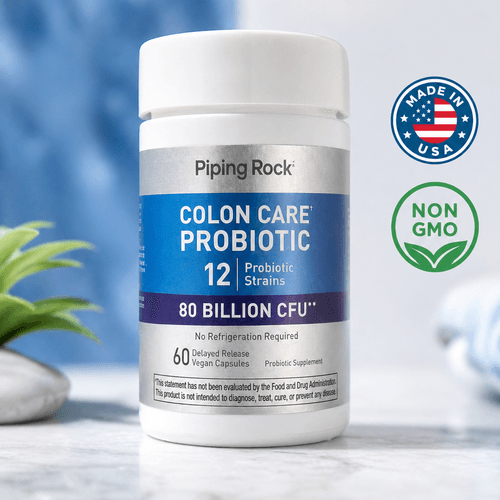 Colon Care Probiotic 80 Billion Cfu – 12 Souches Probiotiques Vegan