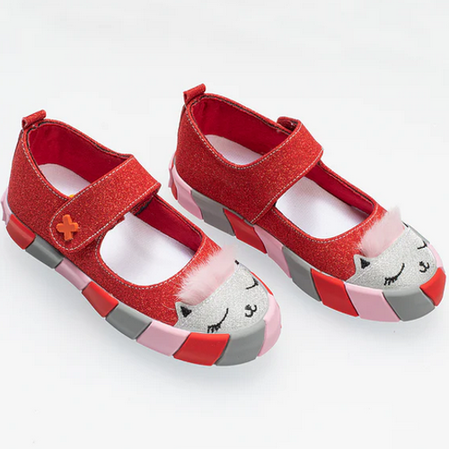 Fairy Tale Red Ballerina Shoes – Casabony Edition